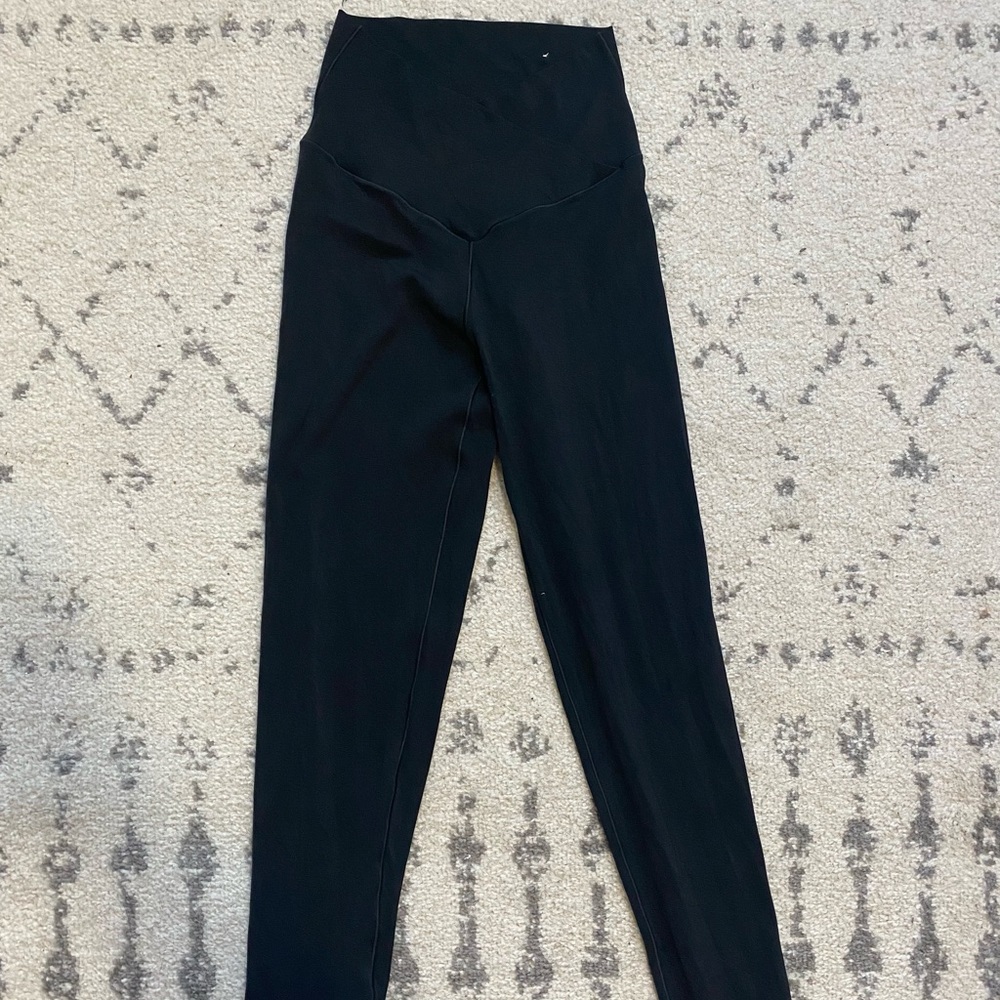 Aerie Real Me High Wasted Crossover Leggings Black Small